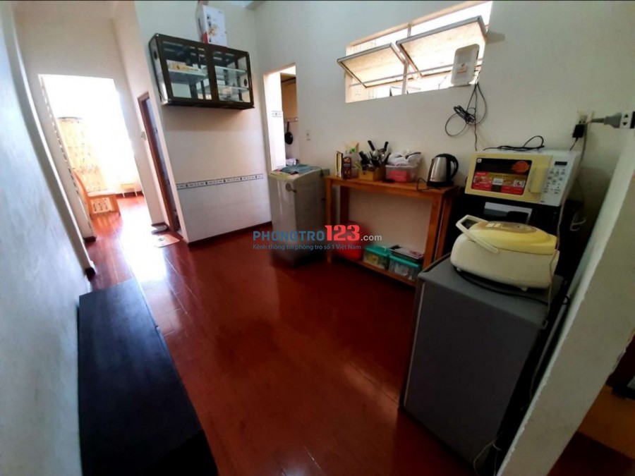 Cho thuê căn hộ chung cư Phan Liêm, Q.1 58m2 2pn đầy đủ nội thất. Giá 9tr/tháng