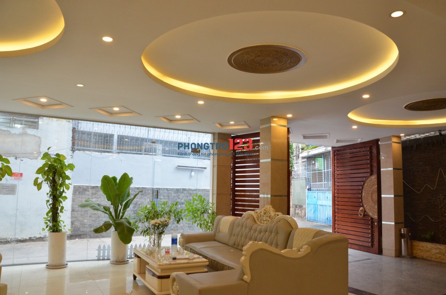 CHDV quận 1 full nội thất, có bếp nấu ăn gần nhờ thờ Tân Định, CV lê văn tám giá từ 6-8tr5