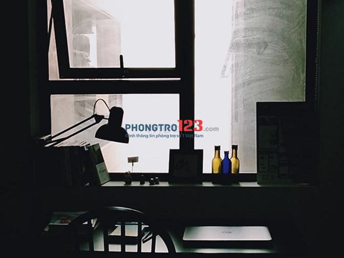 Cho nữ thuê 1 PHÒNG MASTER Trong căn hộ 58 m2 (2 phòng ngủ 2 vệ sinh) full đồ