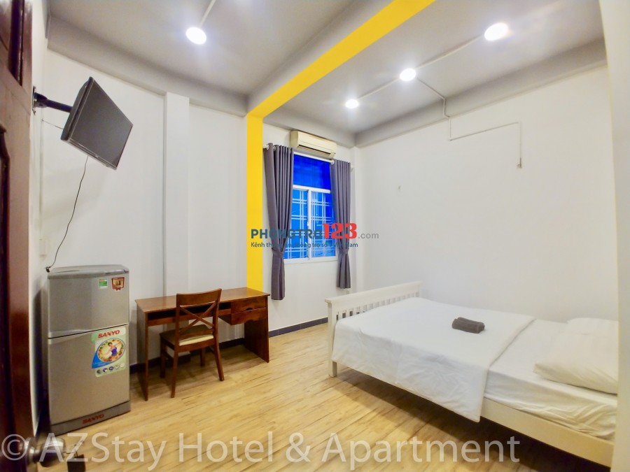 Phòng giá rẻ full tiện nghi hẻm 171 Cô Bắc, Q.1, DT 20m2