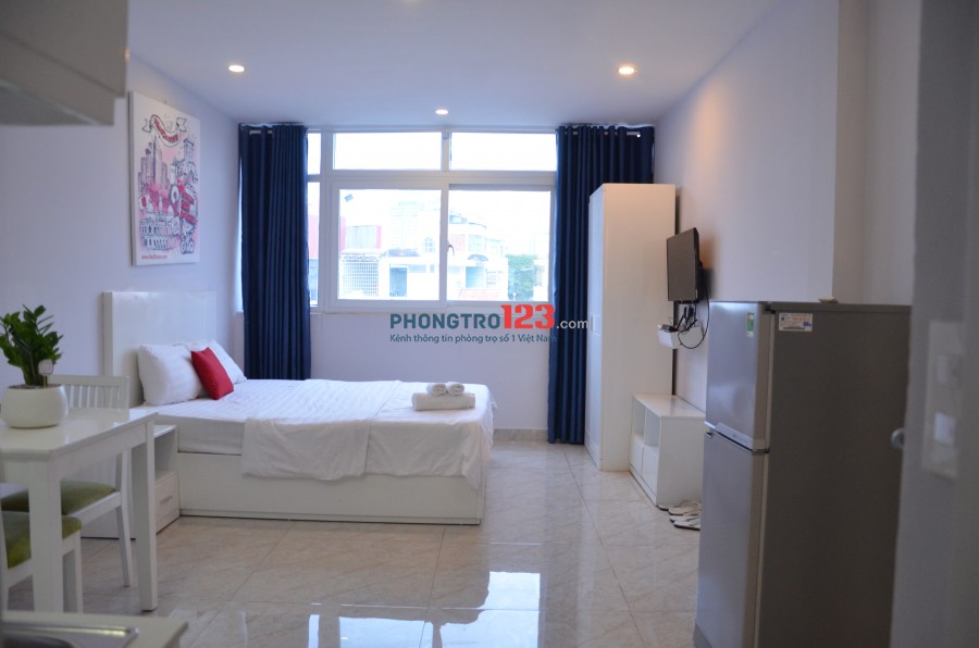 CHDV quận 1 full nội thất, có bếp nấu ăn gần nhờ thờ Tân Định, CV lê văn tám giá từ 6-8tr5