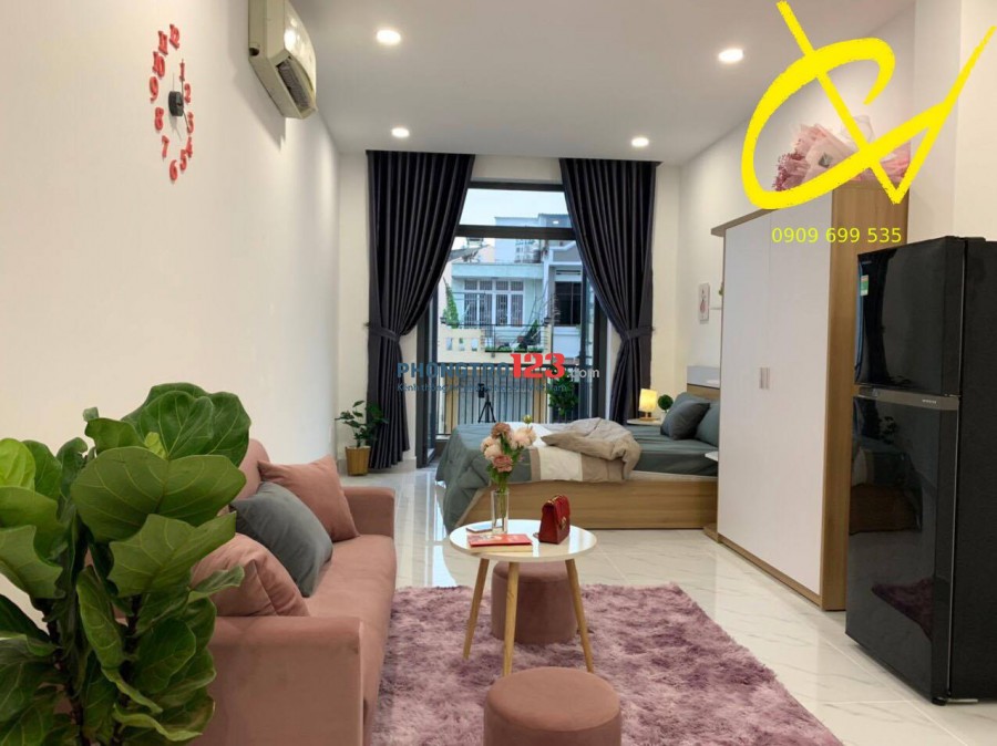 Chính chủ cho thuê căn hộ dịch vụ cao cấp 35m2 Lê Trực Quận Bình Thạnh
