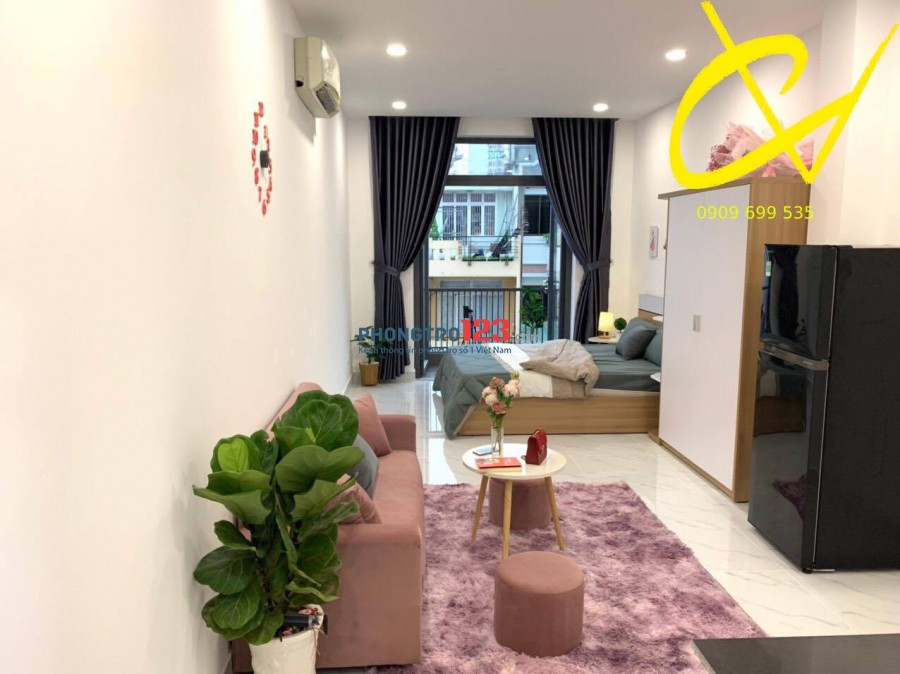 Chính chủ cho thuê căn hộ dịch vụ cao cấp 35m2 Lê Trực Quận Bình Thạnh