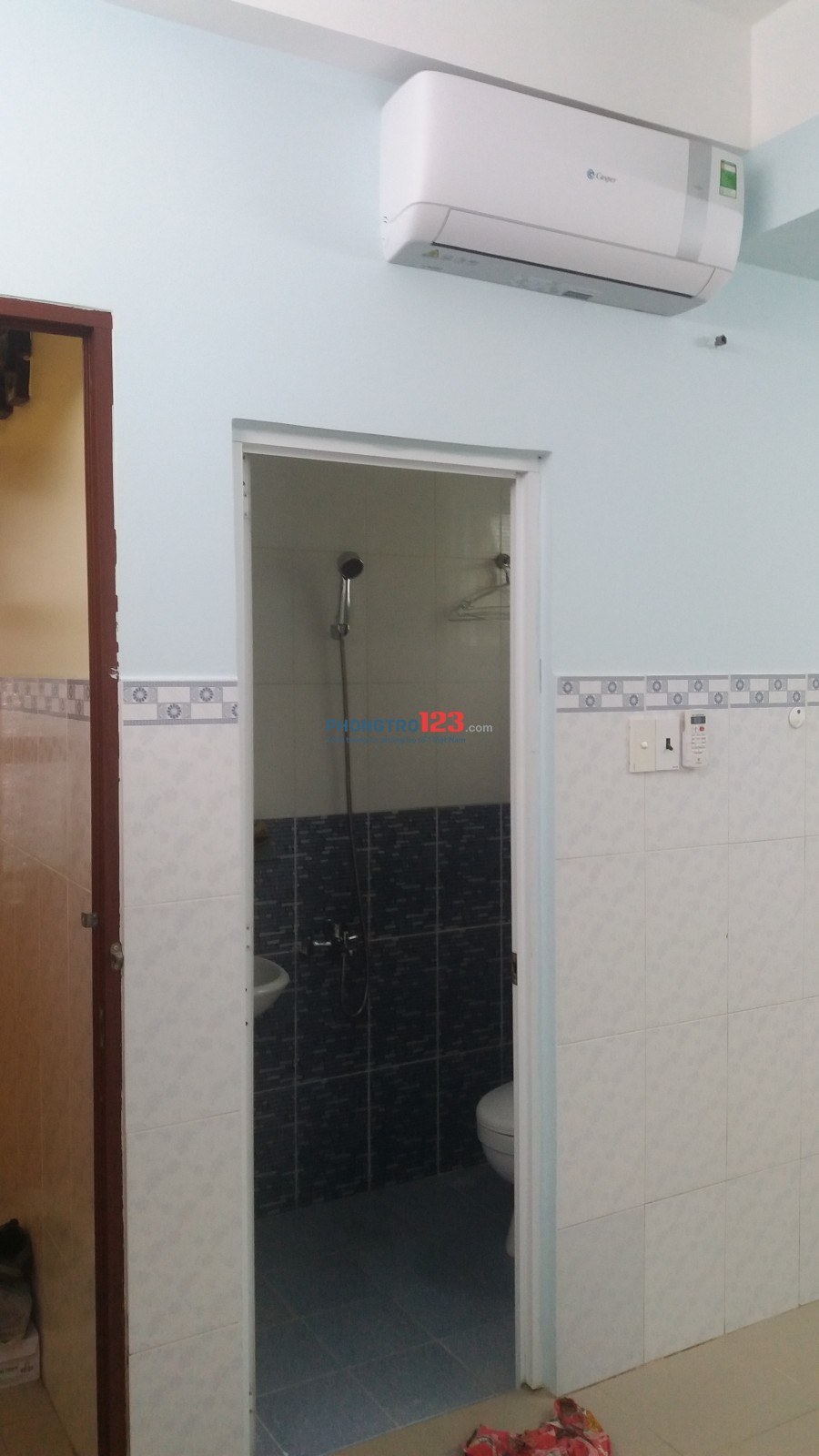 Phòng trọ Quận 3; đường CMT8; 16 m3, 3,3 triệu/tháng