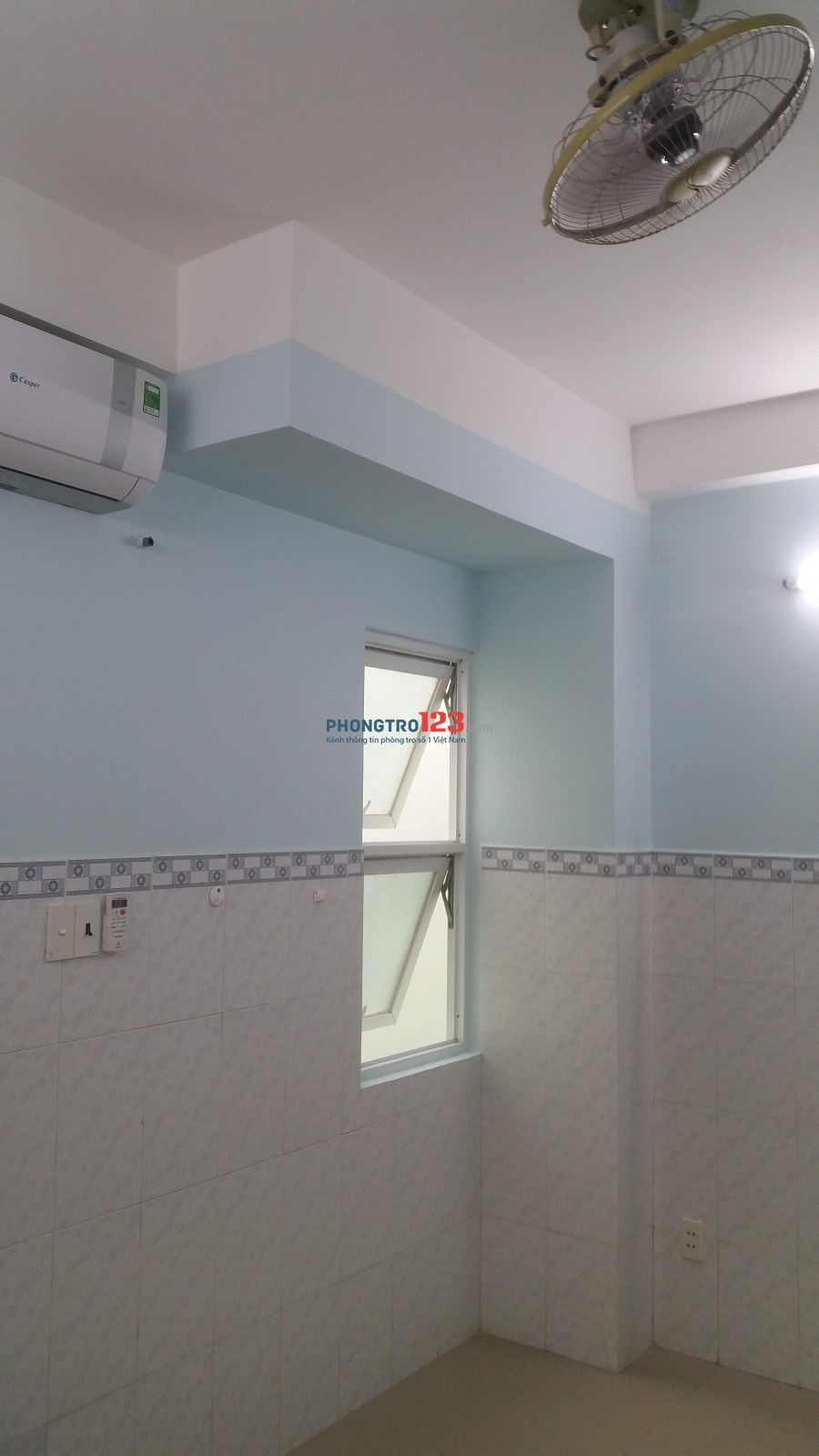 Phòng trọ Quận 3; đường CMT8; 16 m3, 3,3 triệu/tháng