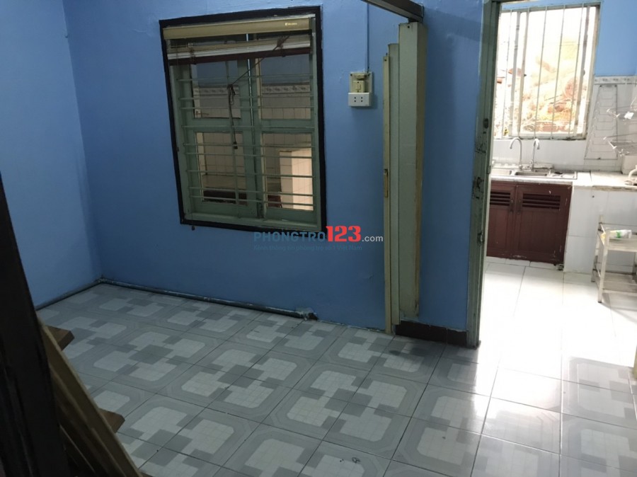 Cho thuê nhà nguyên căn 4x12 1 lầu 3pn hẻm sát Ga Tàu Hỏa đường Nguyễn Thông P9 Q3