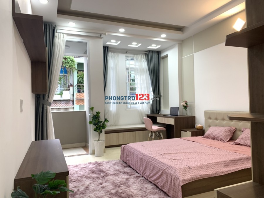 Phòng siêu đẹp mới 100% ngay Hồ Biểu Chánh. PN