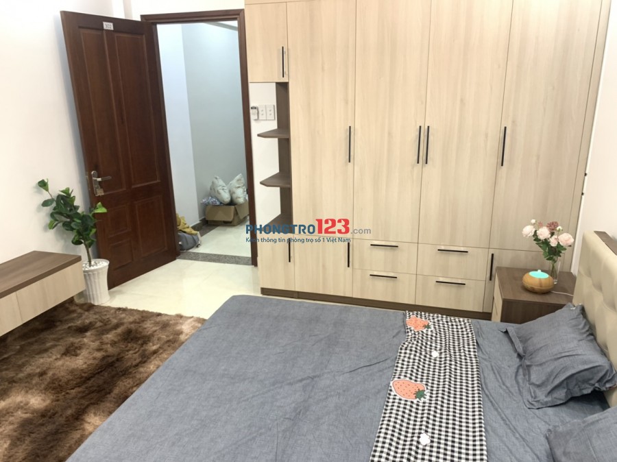 Phòng siêu đẹp mới 100% ngay Hồ Biểu Chánh. PN