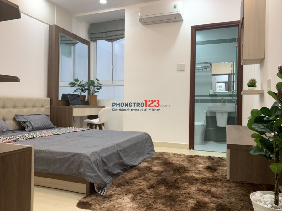 Phòng siêu đẹp mới 100% ngay Hồ Biểu Chánh. PN