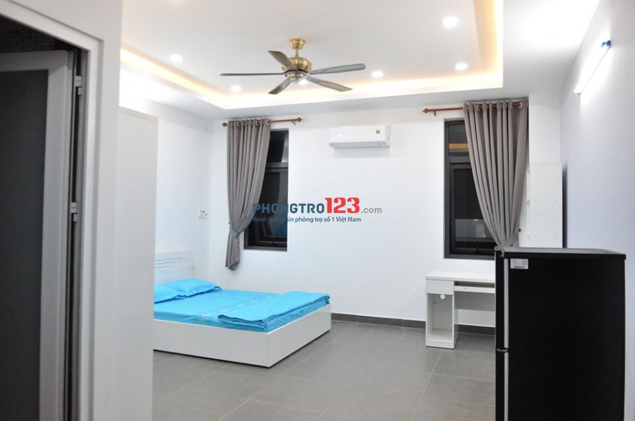 Q.Bình Thạnh - Cho thuê phòng cao cấp, full nội thất, view sông, mới toanh 100% giá từ:5tr/th