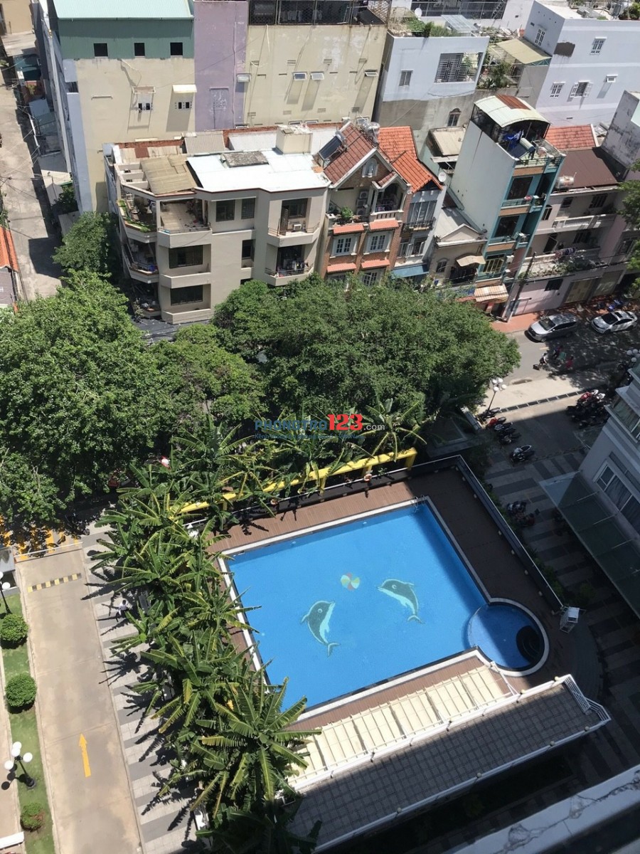 Căn hộ 3PN, 92m2, Carillon 1 View hồ bơi 14 triệu/tháng, diện tích 92 m²