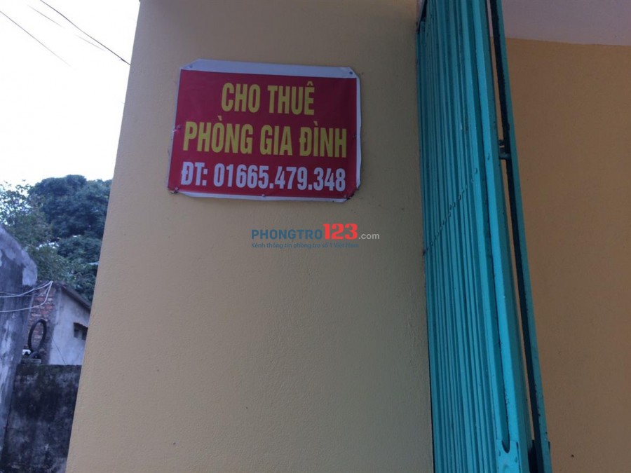 CHO THUÊ PHÒNG TRỌ GIA ĐÌNH CAO CẤP