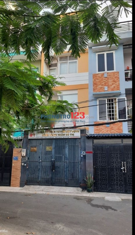Cho thuê nhà mới nguyên căn làm văn phòng 1 trệt 3 lầu 4pn tại Nguyễn Văn Thương Q BThạnh