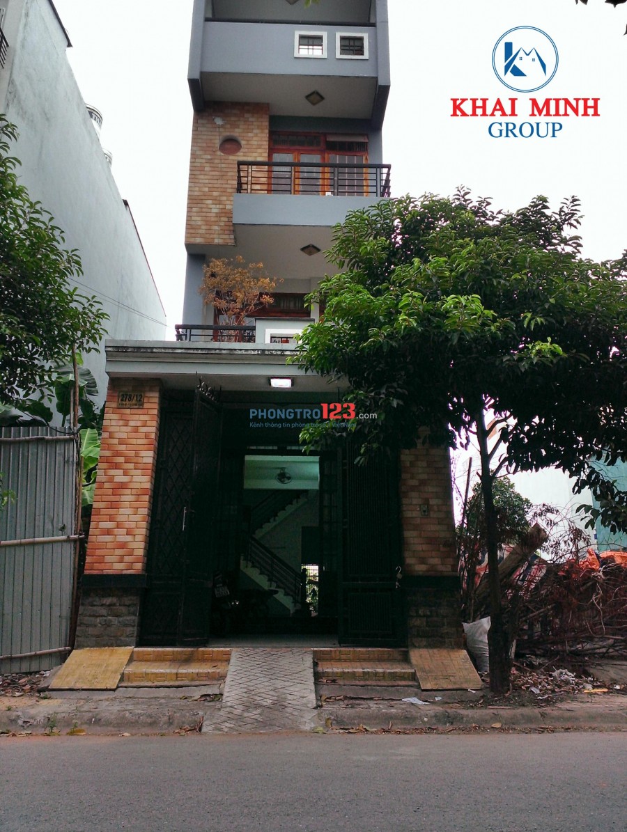 Phòng 25m2, BAN CÔNG, cửa sổ, WC riêng, tủ quần áo - 278/12 Bình Lợi