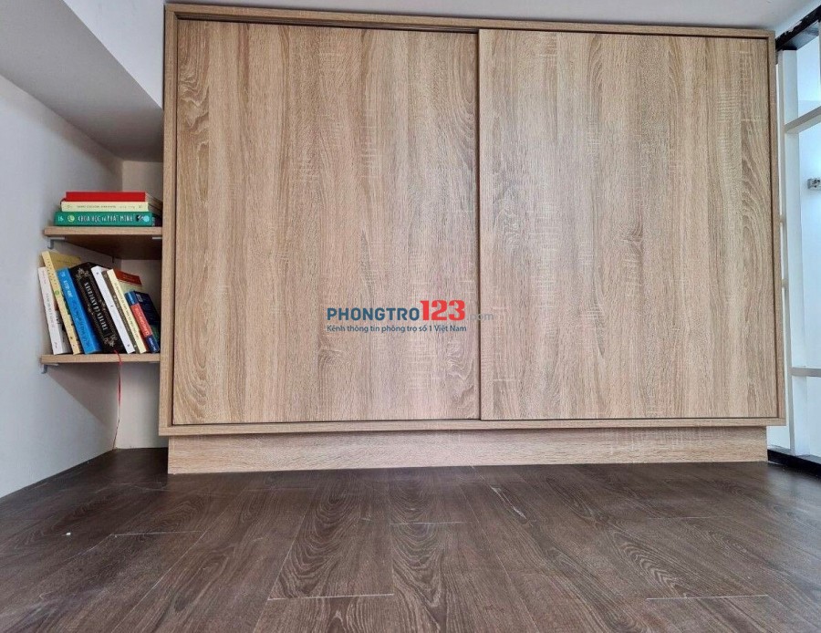 Phòng trọ có gác Quận Bình Thạnh 25m² full tất cả