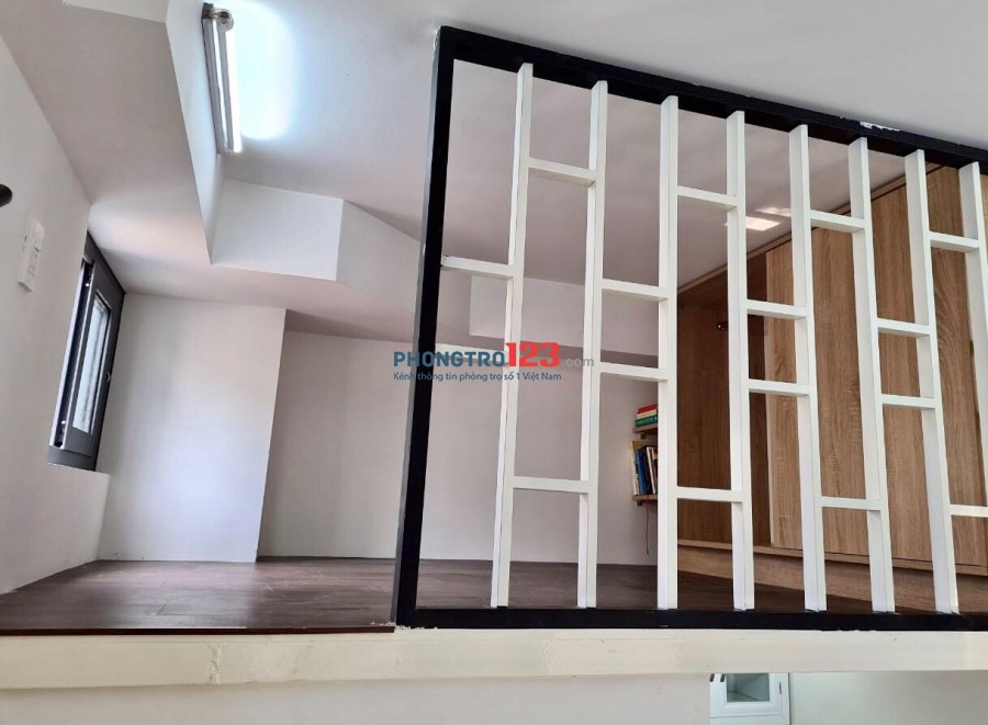 Phòng trọ có gác Quận Bình Thạnh 25m² full tất cả