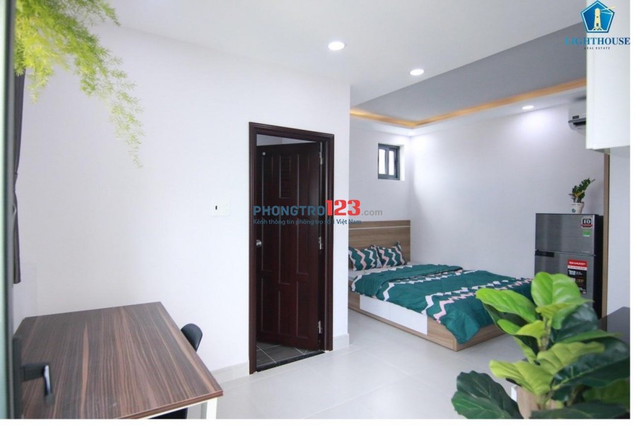 Căn hộ Studio Q10: Full nội thất, thang máy, 30m2