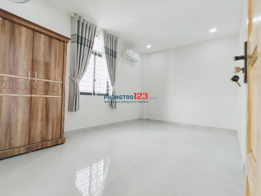 Phòng trọ cho thuê Cây Trâm, công viên Làng Hoa, Gò Vấp có máy lạnh