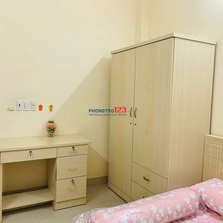 Phòng cho thuê đầy đủ nội thất quận Tân Bình