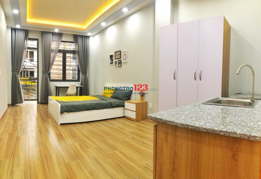 Cho thuê CHDV full nội thất ngay trung tâm Q.1. Diện tích 25m2, Giá thuê 6,5 triệu/tháng