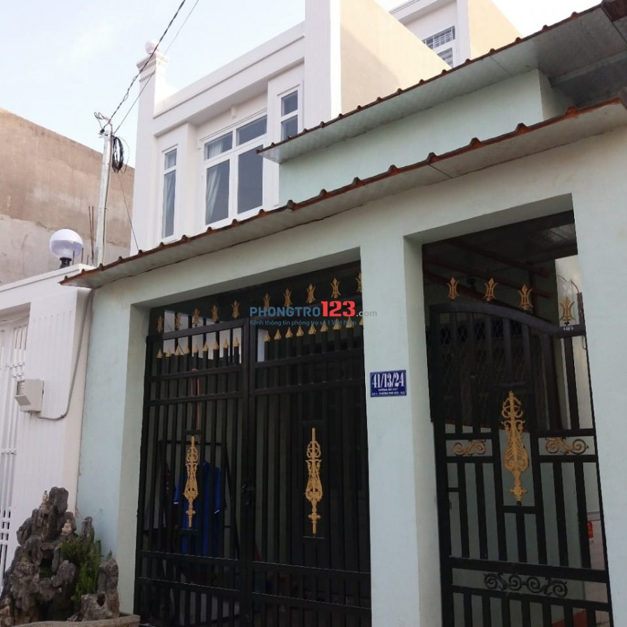 Phòng trọ 30m2 đường Gò Cát gần vòng xoay, nhà thờ Phú Hữu