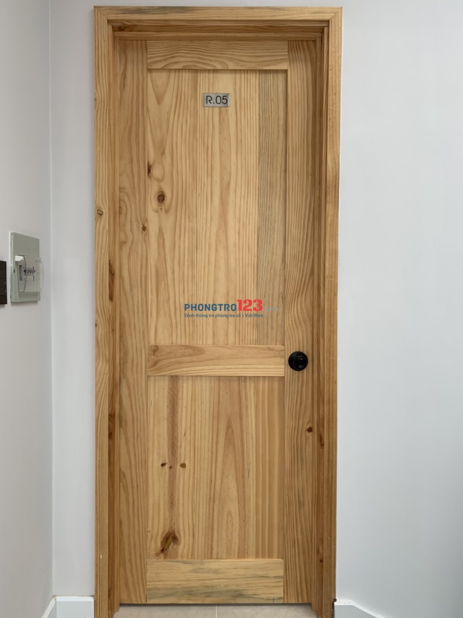 Cho thuê phòng trong khu căn hộ Mini chỉ có 5 phòng mới xây xong rất đẹp, đầy đủ tiện nghi mới 100%.