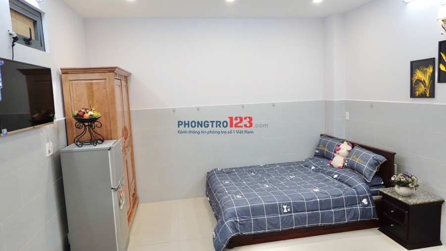 Phòng cho thuê cao cấp đầy đủ tiện nghi Hồng Kỳ tại 87 Đường Khiếu Năng Tĩnh