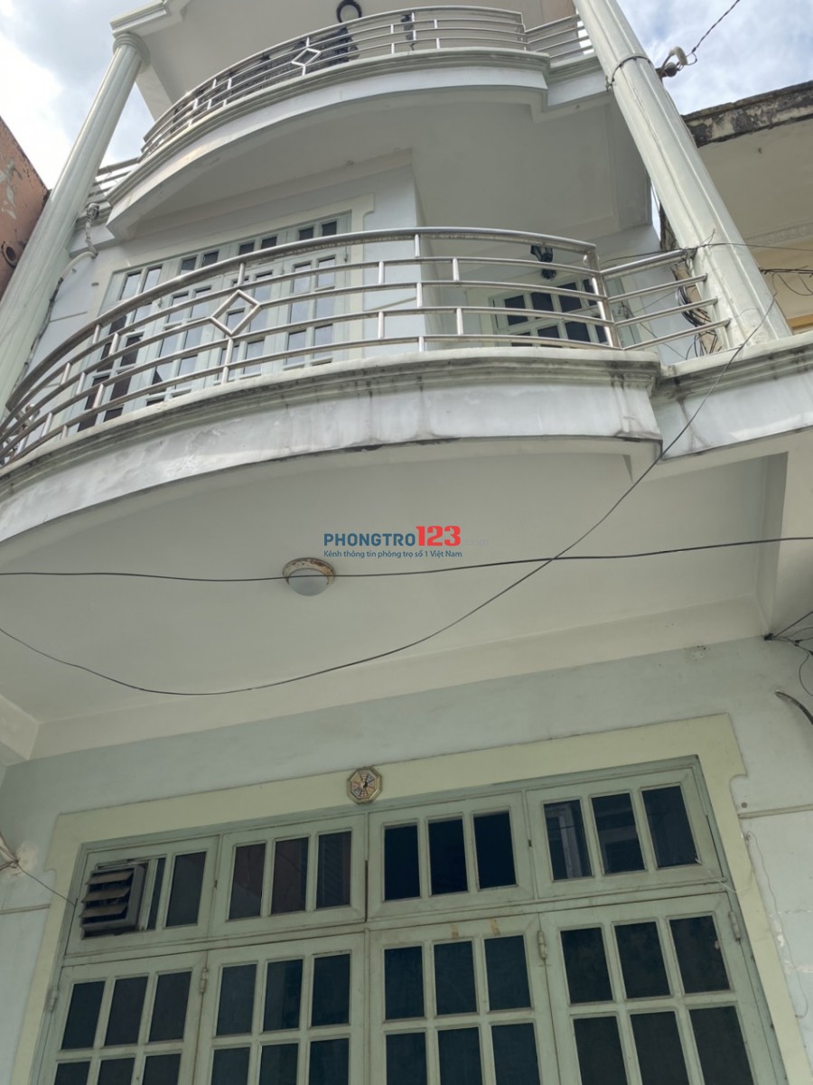 Cho thuê nhà nguyên căn 1 trệt 2 lầu 4x15 4pn tại 146/15B Võ Thị Sáu P8 Q3 cách MT chính 20m