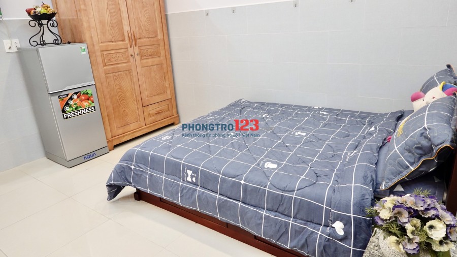 Phòng cho thuê cao cấp đầy đủ tiện nghi Hồng Kỳ tại 87 Đường Khiếu Năng Tĩnh