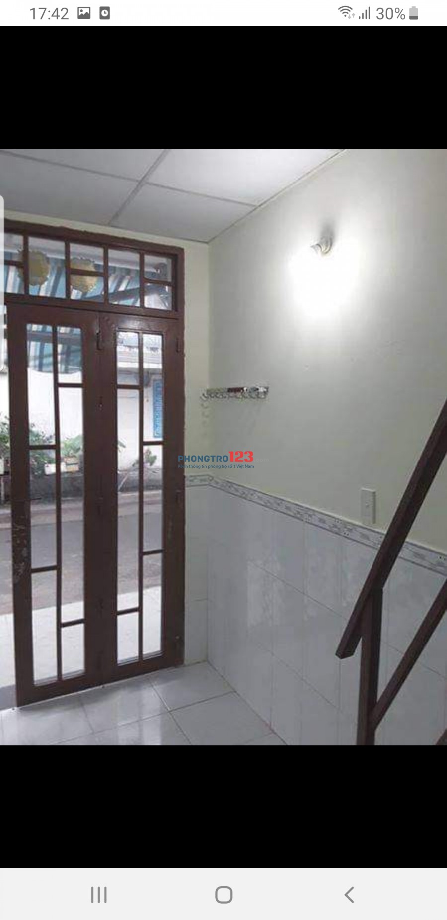Cho thuê nhà tại đường Thoại Ngọc Hầu Quận Tân Phú 1 trệt, 1 lầu