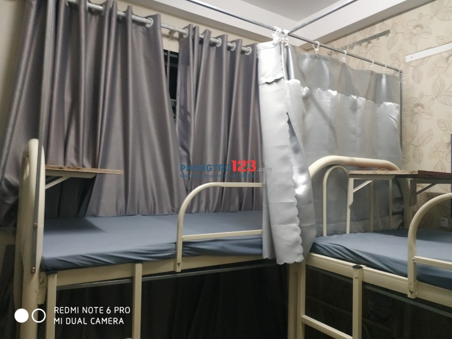 Phòng trọ ktx ở ghép cho nữ phòng 4 người 1,5 triệu/tháng bao điện nước wifi máy lạnh tại quận 10