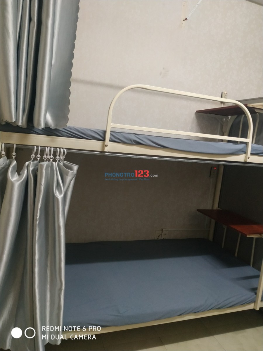 Phòng trọ ktx ở ghép cho nữ phòng 4 người 1,5 triệu/tháng bao điện nước wifi máy lạnh tại quận 10