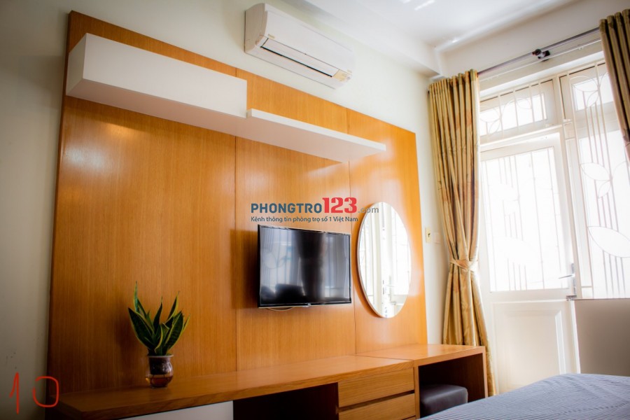 Cho thuê phòng trọ cao cấp, full nội thất chuẩn khách sạn tại Trần Đình Xu, Q1