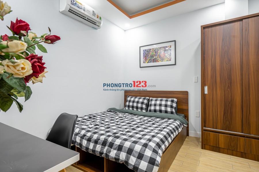 CĂN HỘ STUDIO, MỚI, FULL NỘI THẤT, AN NINH, SẠCH ĐẸP - 0903848643