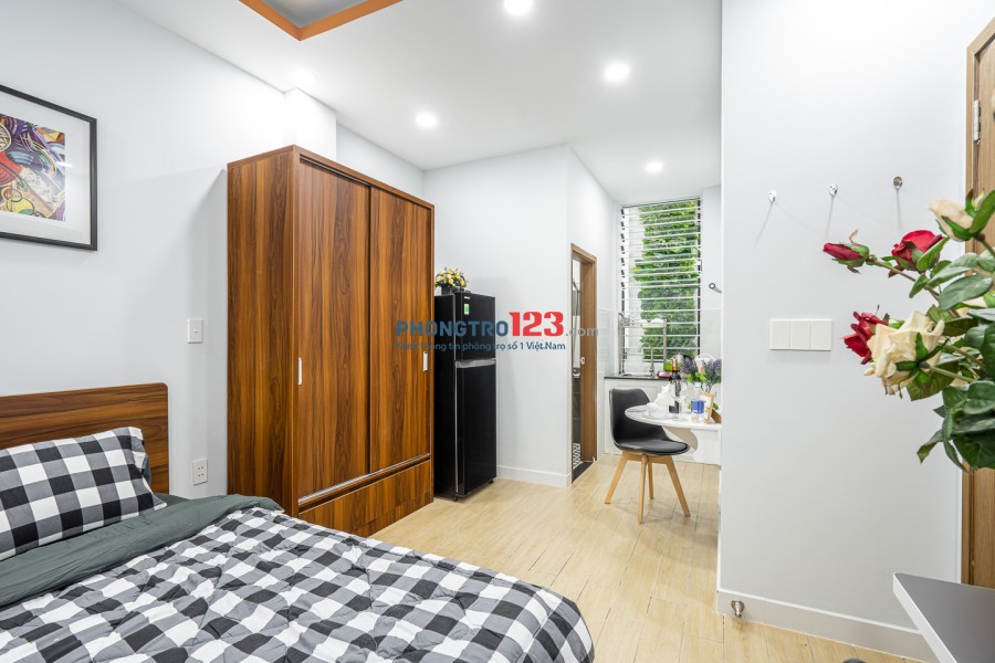 CĂN HỘ STUDIO, MỚI, FULL NỘI THẤT, AN NINH, SẠCH ĐẸP - 0903848643