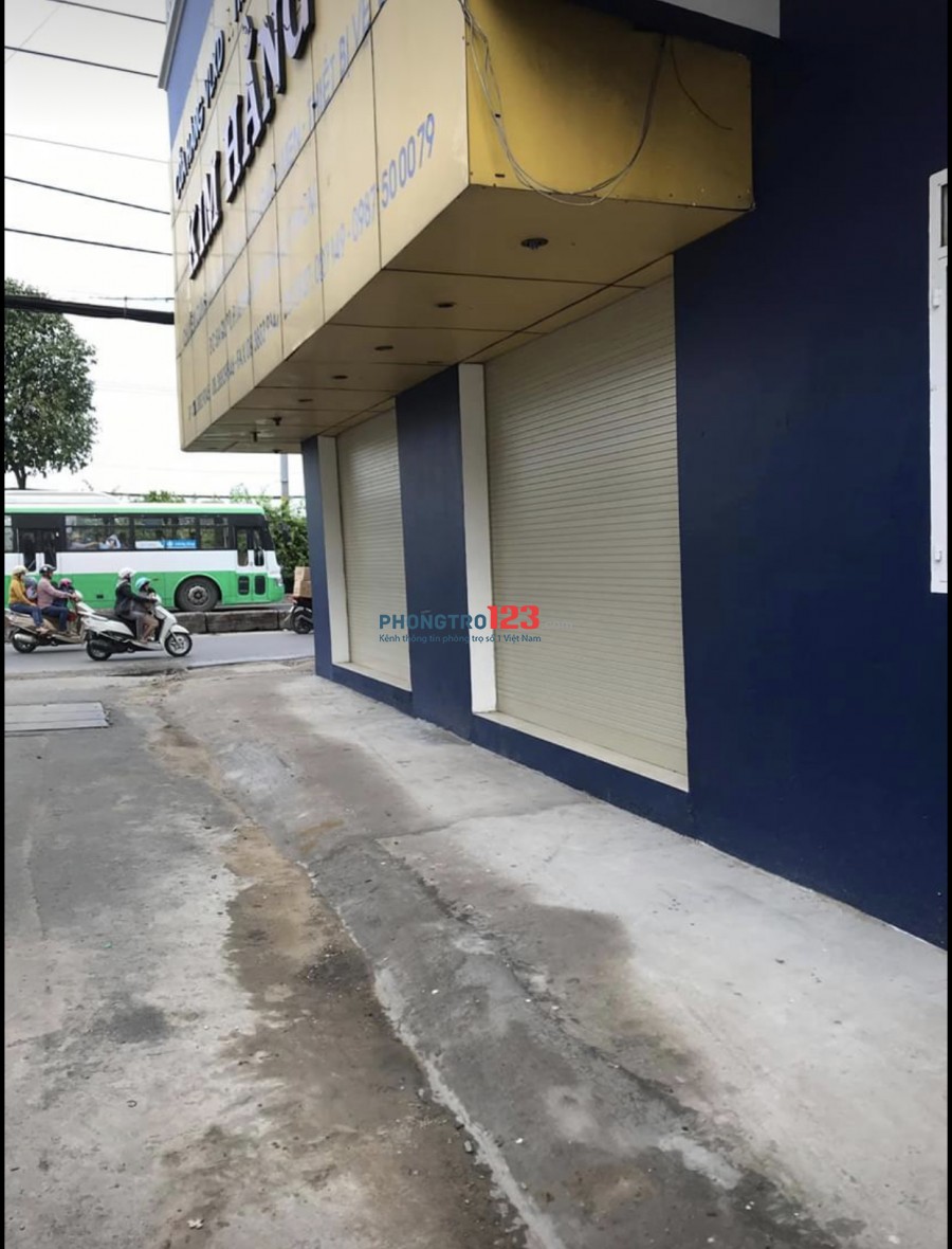 Cho thuê MBKD tầng trệt - góc 2MT Quốc lộ 22 - Quận 12