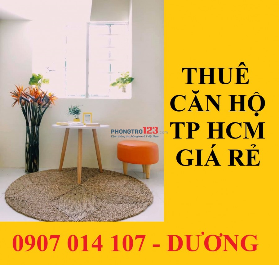 Cho Thuê Phòng Quận Bình Thạnh - Phòng Mới 100% - GIÁ RẺ BẤT NGỜ