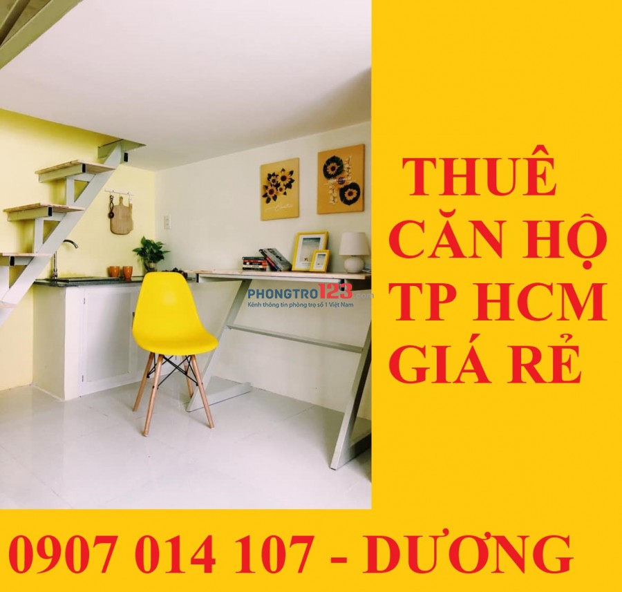 Cho Thuê Phòng Quận Bình Thạnh - Phòng Mới 100% - GIÁ RẺ BẤT NGỜ
