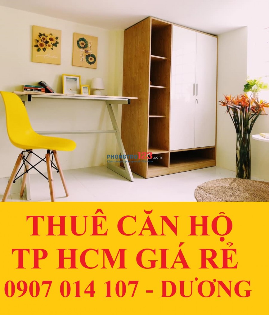 Cho Thuê Phòng Quận Bình Thạnh - Phòng Mới 100% - GIÁ RẺ BẤT NGỜ