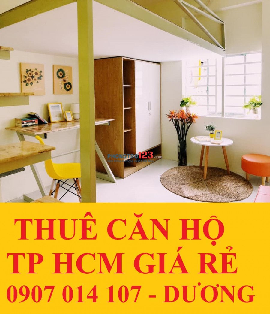 Cho Thuê Phòng Quận Bình Thạnh - Phòng Mới 100% - GIÁ RẺ BẤT NGỜ