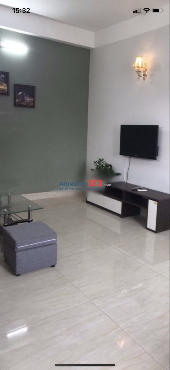 Cho thuê căn hộ dịch vụ 60m2 đầy đủ nội thất Nhà mặt tiền 52 Trần Văn Quang P10 Q Tân Bình