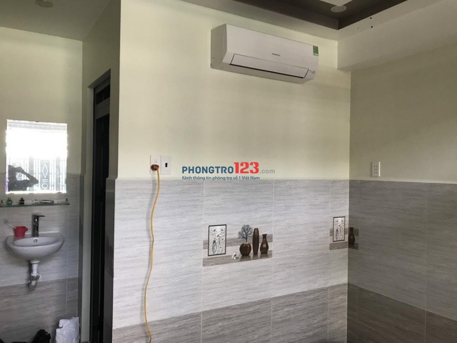 Phòng trọ cao cấp mới xây mặt tiền đường Cầu Xéo, có máy lạnh, thang máy, giờ tự do, bảo vệ 24/7_ giá sv