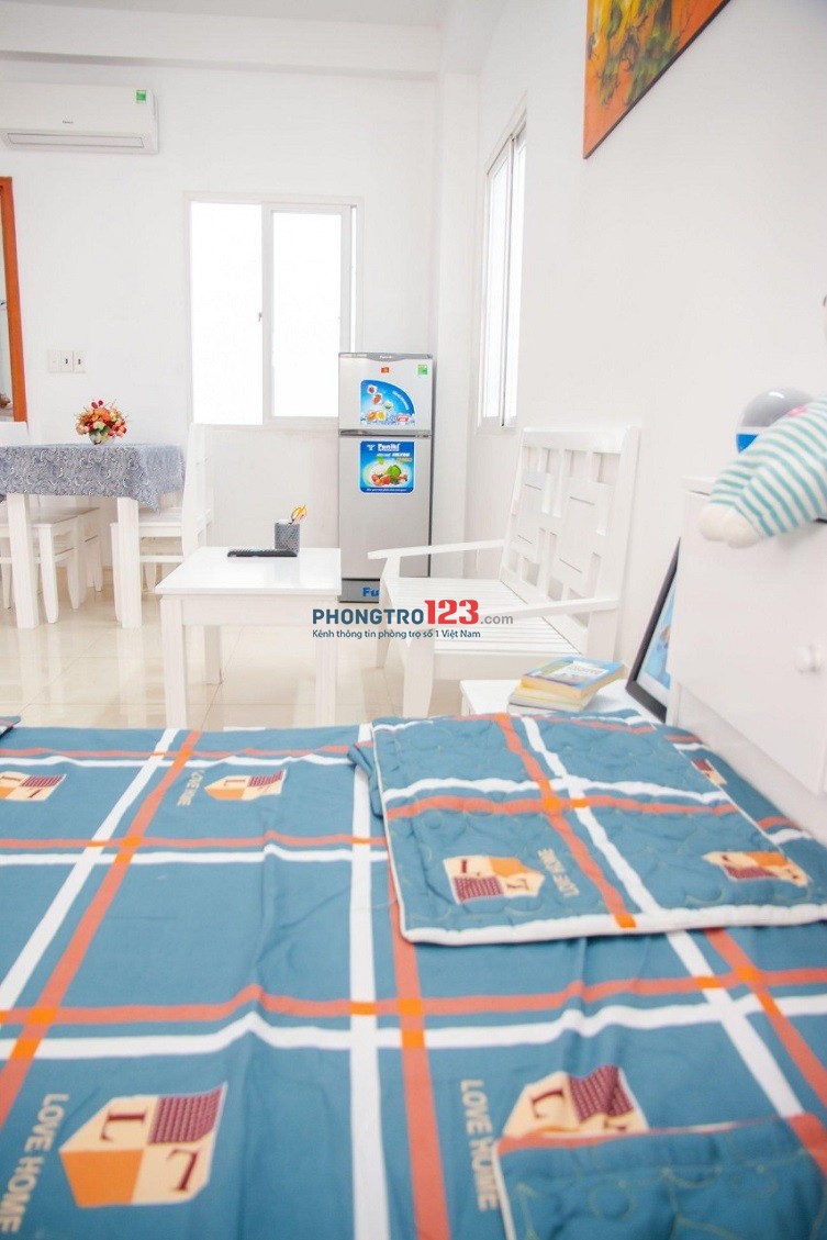 Cho thuê căn hộ Tân Bình, đầy đủ nội thất cao cấp 30m2, sạch sẽ-an ninh [GIÁ TỐT]