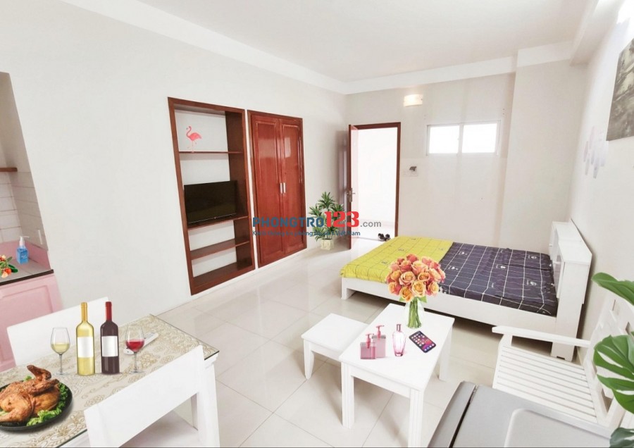 Cho thuê căn hộ Tân Bình, đầy đủ nội thất cao cấp 30m2, sạch sẽ-an ninh [GIÁ TỐT]