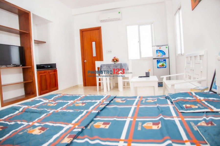 Cho thuê căn hộ Tân Bình, đầy đủ nội thất cao cấp 30m2, sạch sẽ-an ninh [GIÁ TỐT]