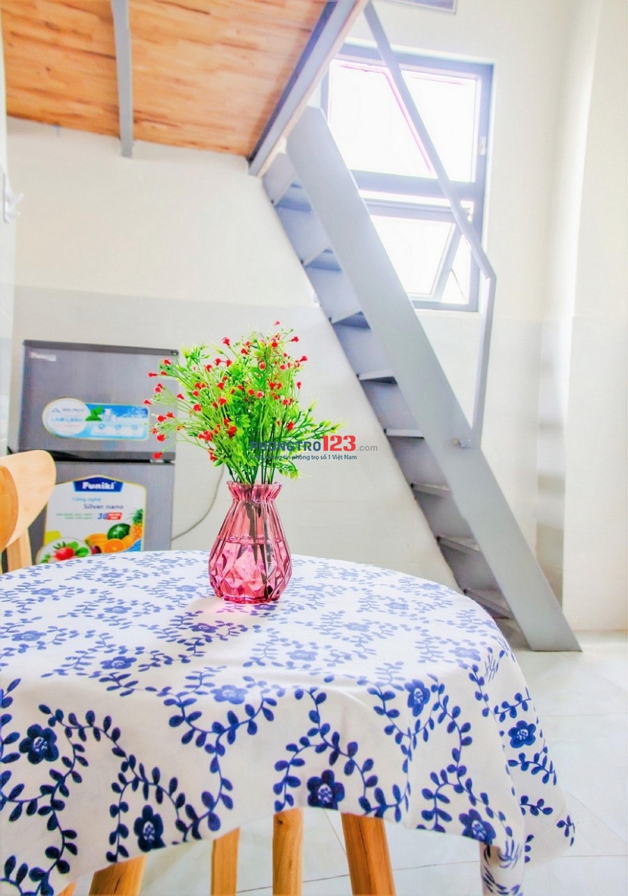 Cho thuê căn hộ mini Tân Bình giá rẻ,đầy đủ tiện nghi và nội thất giá từ 3tr9/tháng.Giờ giấc tự do