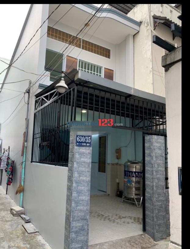 Cho thuê nhà nguyên căn 4x16 1 trệt 1 lầu 3pn tại 630/35 Huỳnh Tấn Phát P Tân Phú Q7