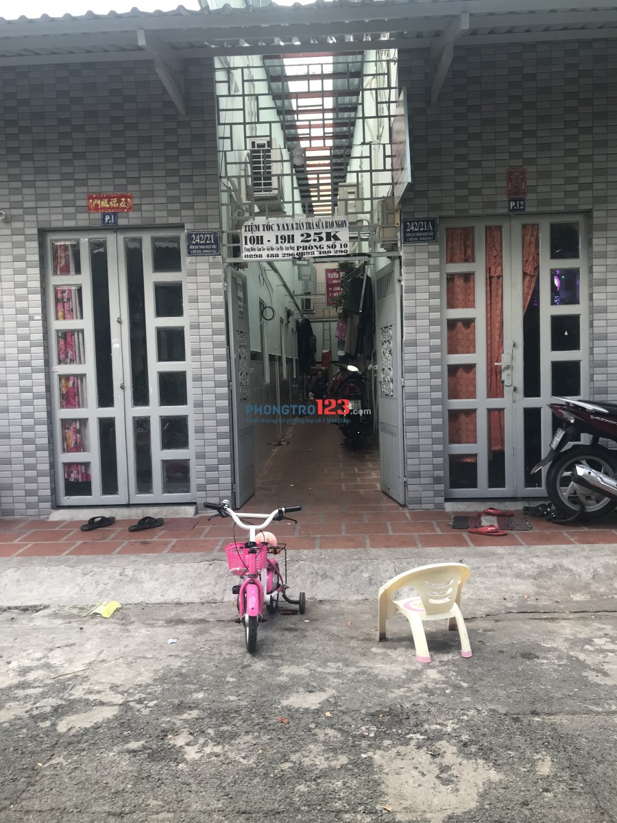 Cho thuê phòng trọ 242/21 Thoại Ngọc Hầu quận Tân Phú có gác giá từ 2.5 triệu