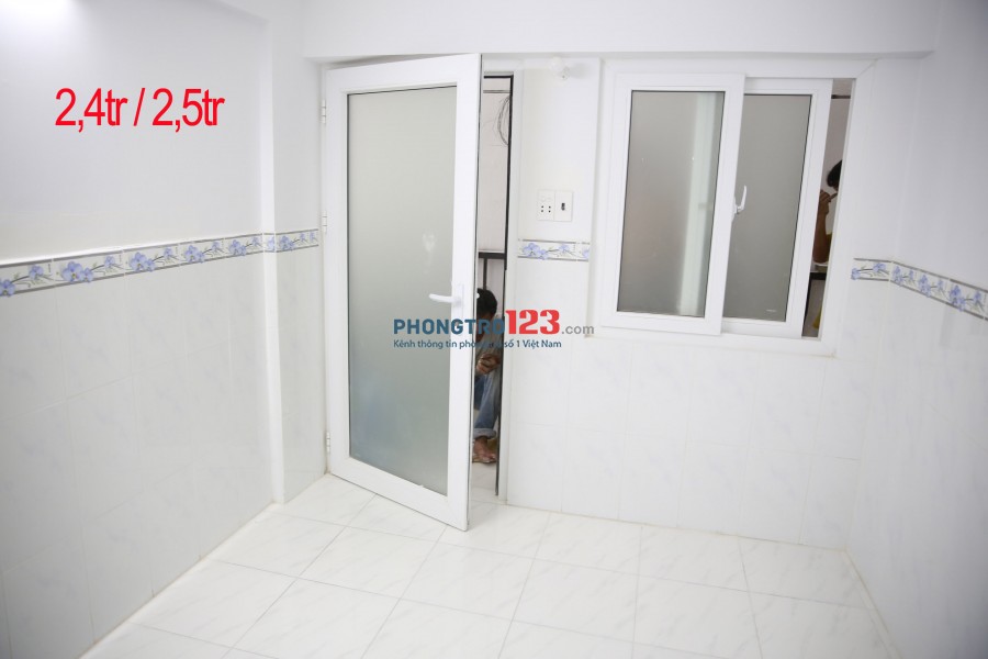Phòng mới, WC riêng, giá từ 2,4tr, trung tâm Q7 Nguyễn Thị Thập - Huỳnh Tấn Phát