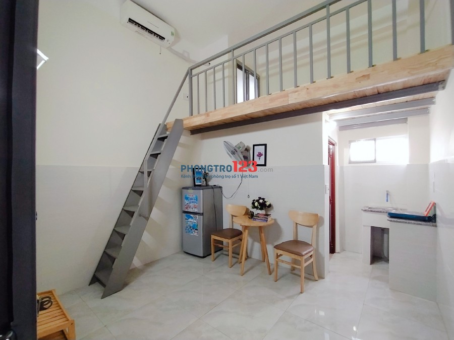 Căn hộ mini - nội thất đầy đủ, phòng trống ở ngay tại Tân Bình